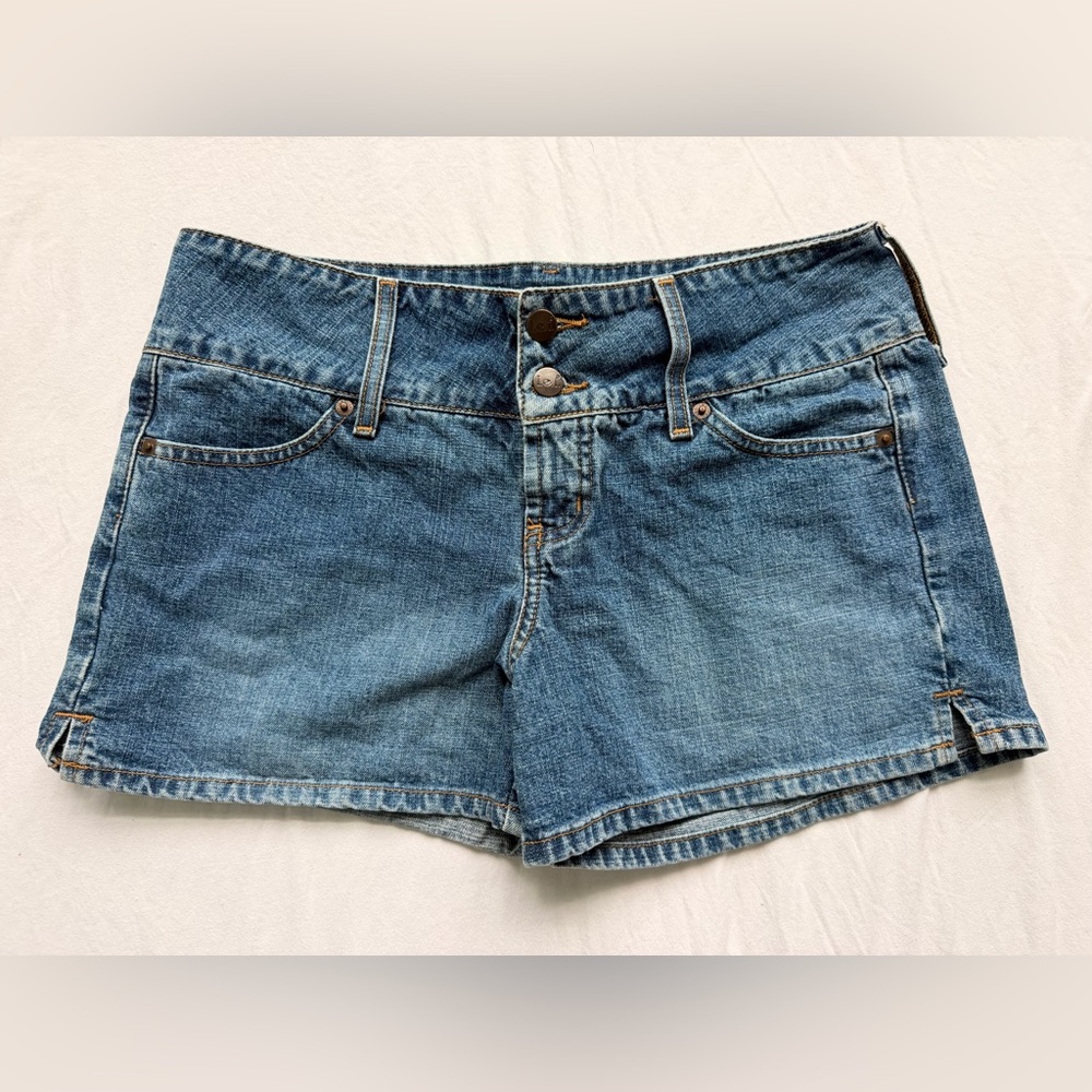 Lei Vintage Denim Shorts Juniors 11 Y2K Medium Wash Women’s 6-8
